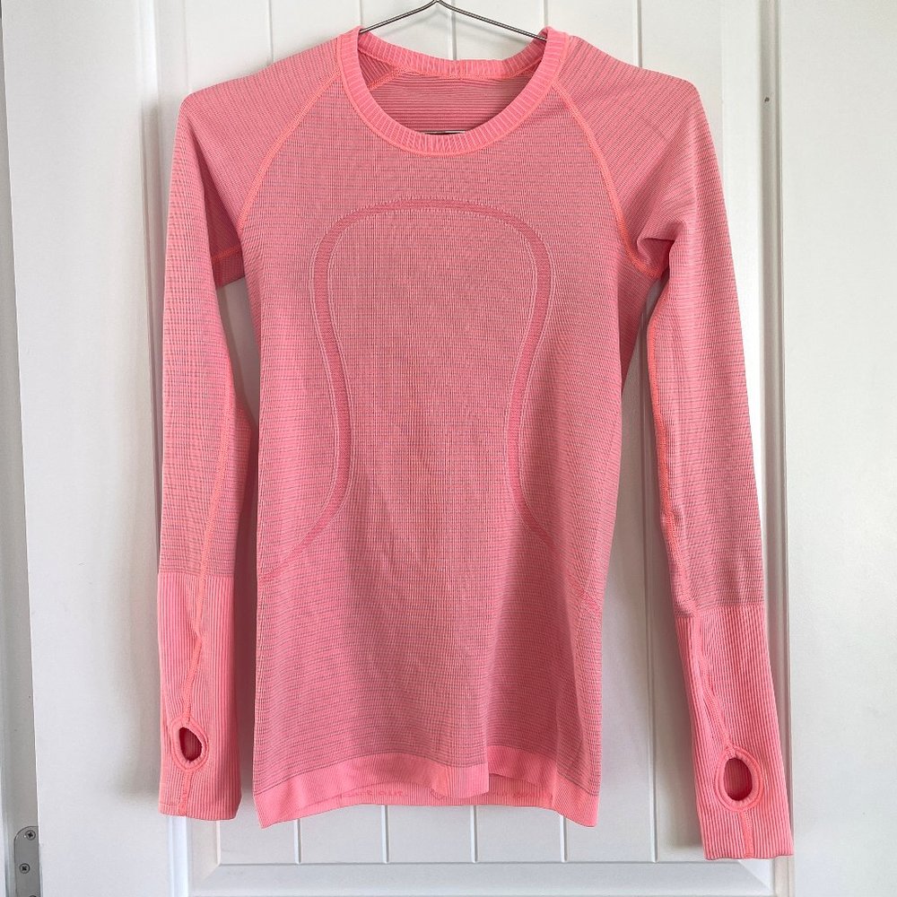 Lululemon Swiftly Tech Long-Sleeve T-Shirt, Flashlight